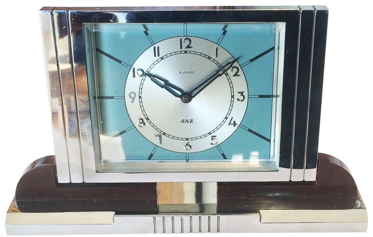 art deco clock