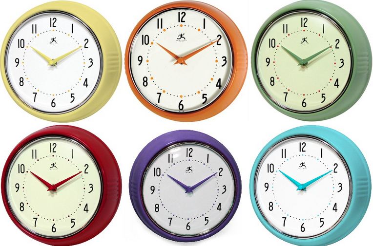 retro wall clock