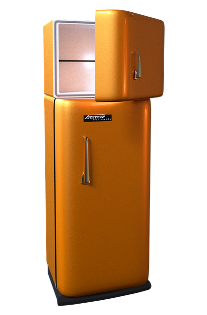 retro fridge freezer